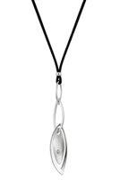 Necklace Comete Woman in Steel Diamante GLM 102